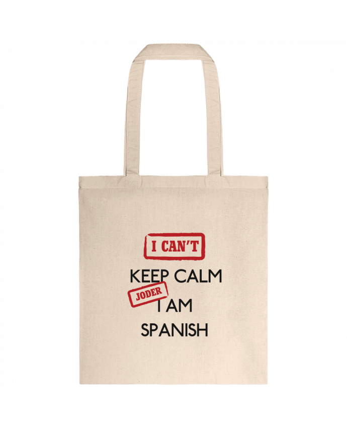 Tote-bag I can't keep calm jorder I am spanish par tunetoo