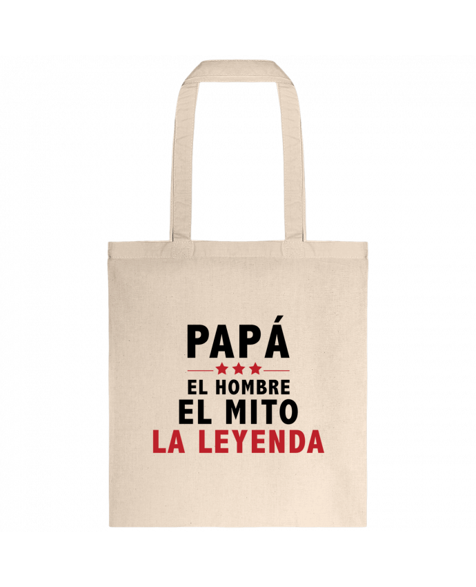 Tote-bag PAPÁ : EL HOMBRE EL MITO LA LEYENDA par tunetoo