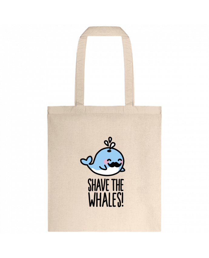 Tote-bag SHAVE THE WHALES par LaundryFactory