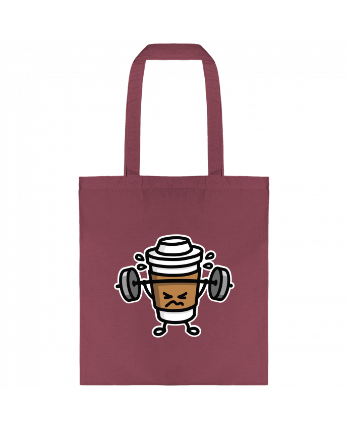 Tote-bag STRONG COFFEE SMALL par LaundryFactory