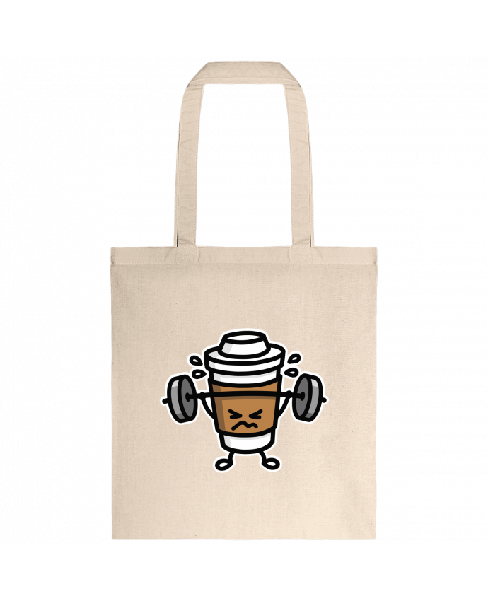 Tote-bag STRONG COFFEE SMALL par LaundryFactory