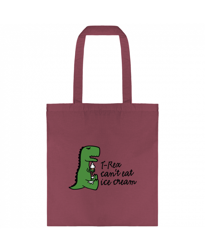 Tote-bag TREX CANT EAT ICE par LaundryFactory