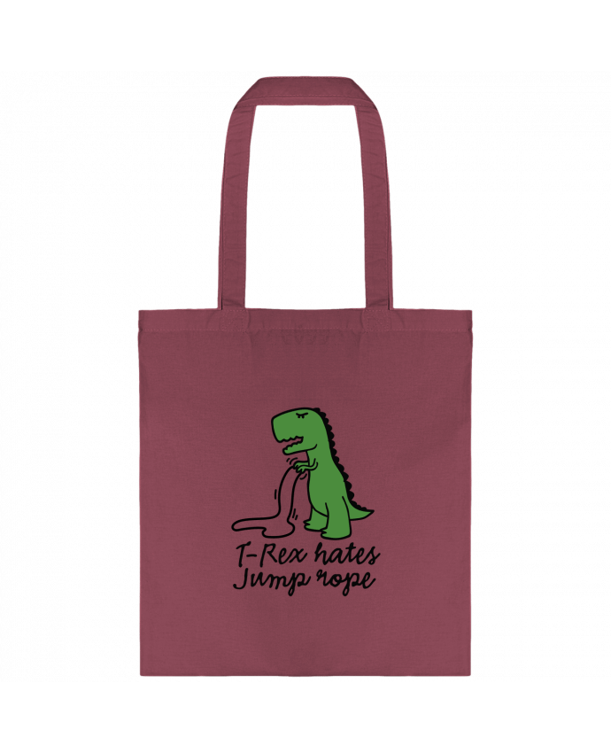 Tote-bag TREX HATES JUMP ROPE par LaundryFactory