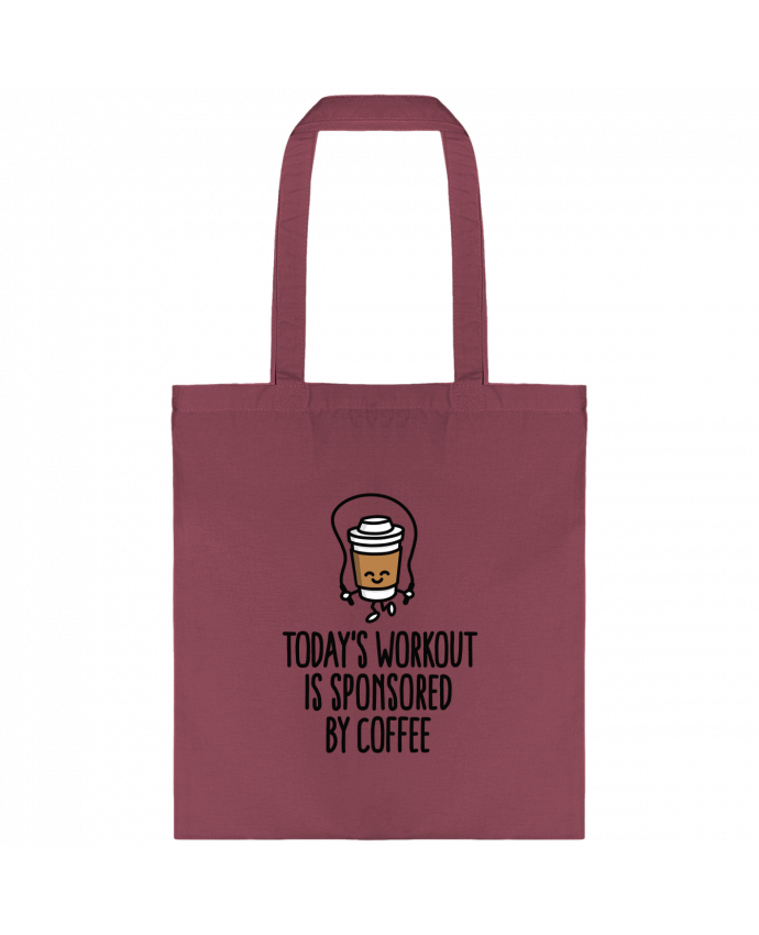 Tote-bag WORKOUT COFFEE JUMP ROPE par LaundryFactory