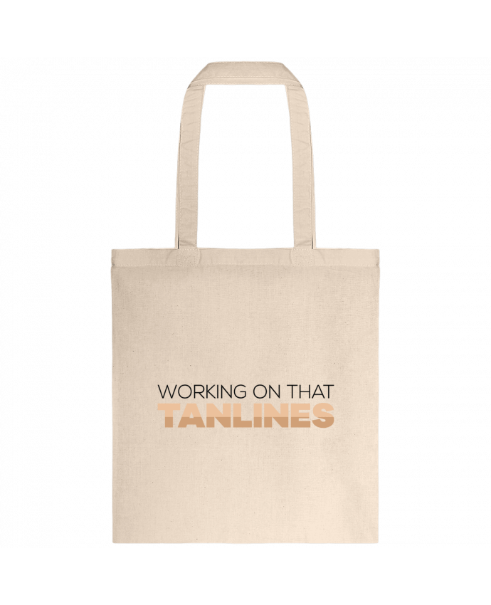 Tote-bag Working on that tanlines par tunetoo