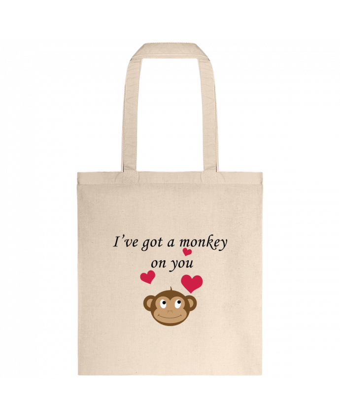 Tote-bag I've got a monkey on you par tunetoo