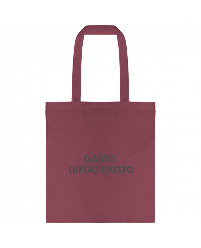 Tote-bag Gasto, luego existo basic par tunetoo