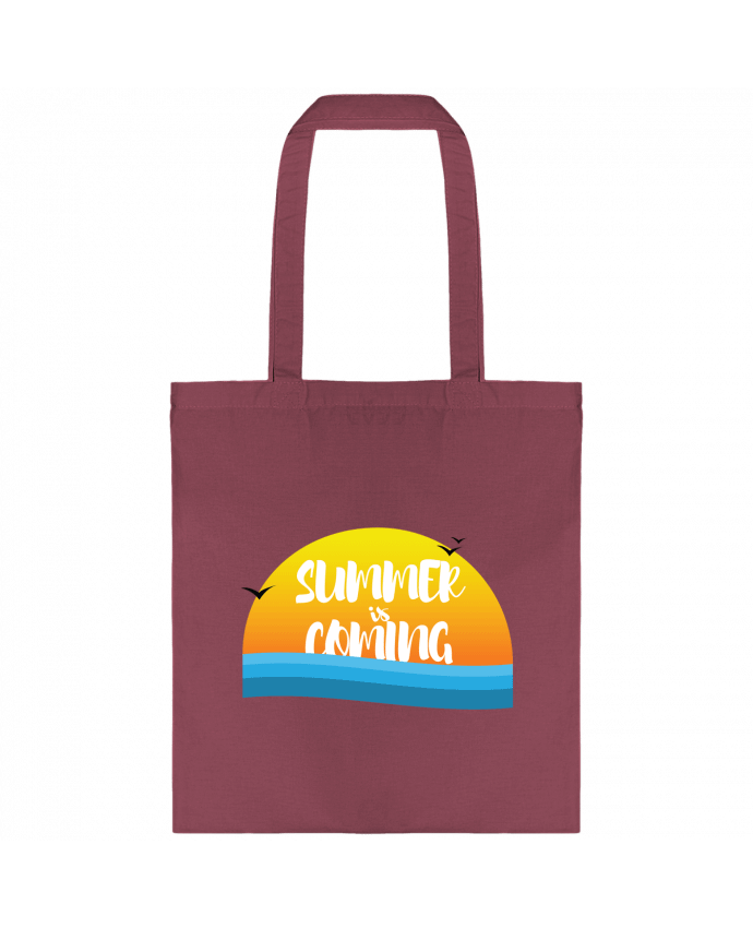 Bolsa de Tela de Algodón Summer is coming por tunetoo