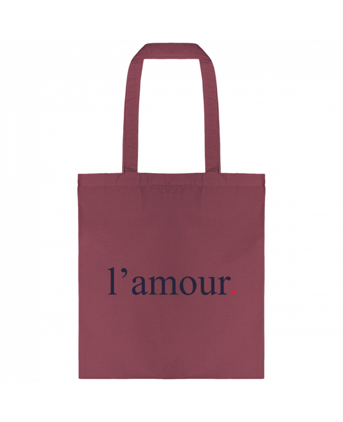 Bolsa de Tela de Algodón l'amour by Ruuud por Ruuud