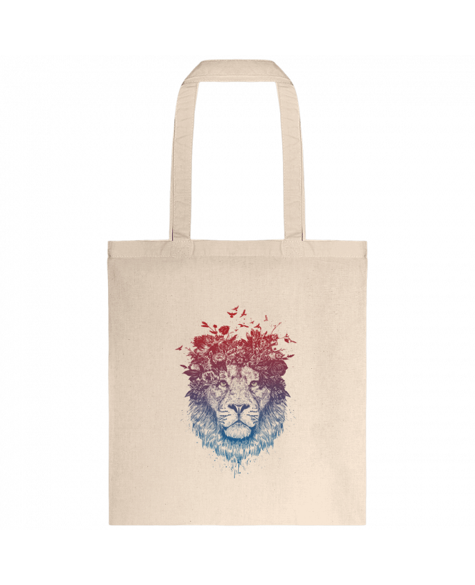 Tote-bag Floral lion III par Balàzs Solti