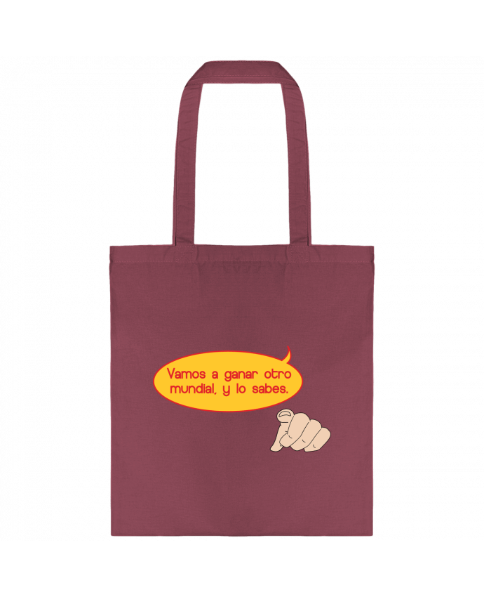 Tote-bag Vamos a ganar otro mundial y lo sabes par tunetoo