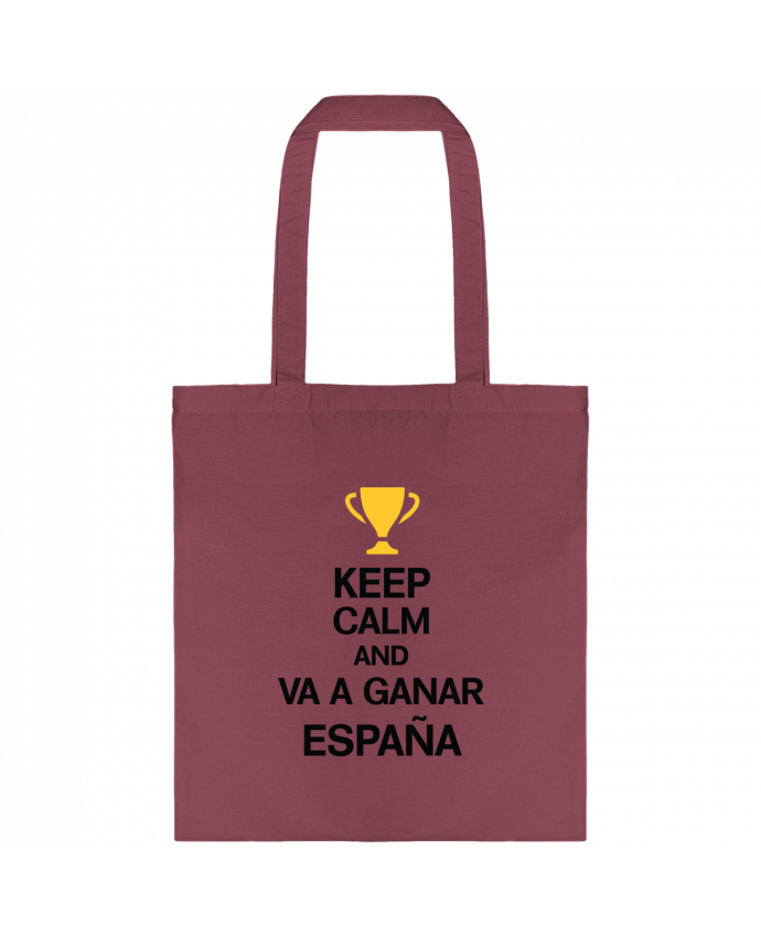 Tote-bag Keep calm and va a ganar par tunetoo