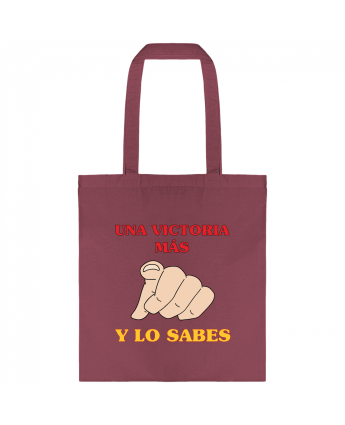 Tote-bag Una victoria más y lo sabes par tunetoo