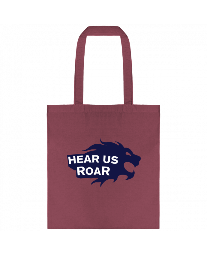 Tote-bag Hear us Roar par tunetoo