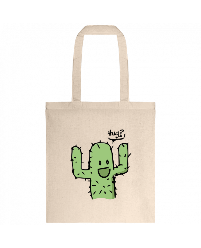 Tote-bag cactus calin gratuit par Tête Au Carré