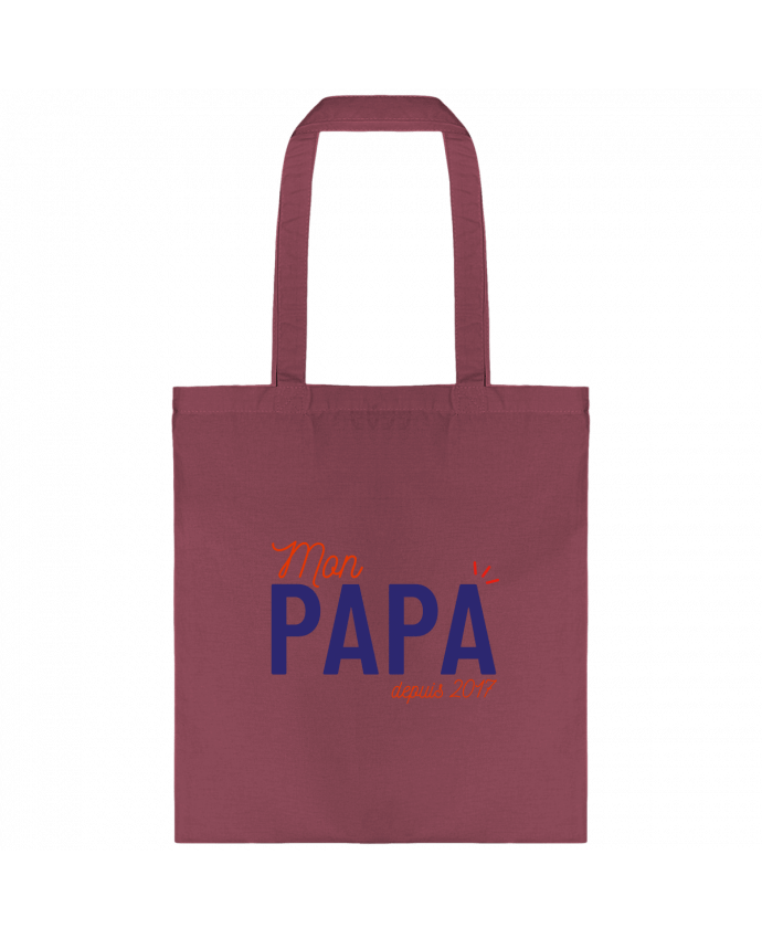 Tote-bag Mon papa depuis 2017 par arsen