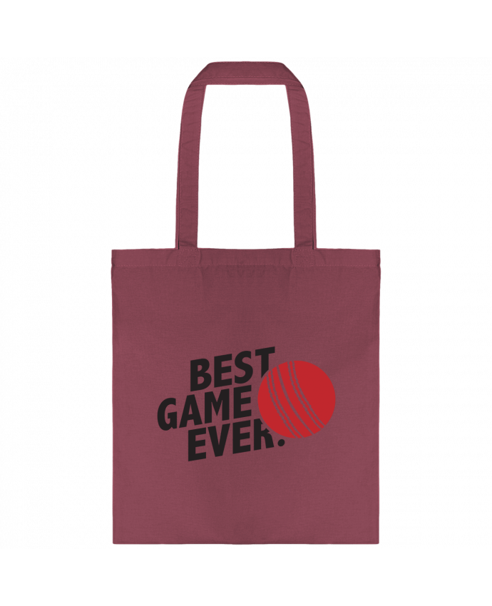 Tote-bag BEST GAME EVER Cricket par tunetoo