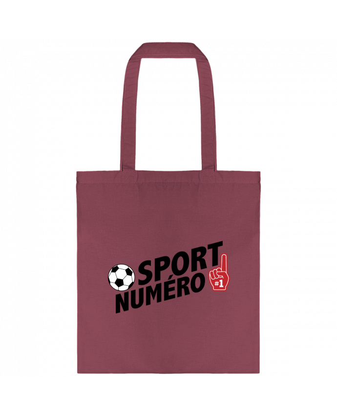 Tote-bag Sport numéro 1 Football par tunetoo