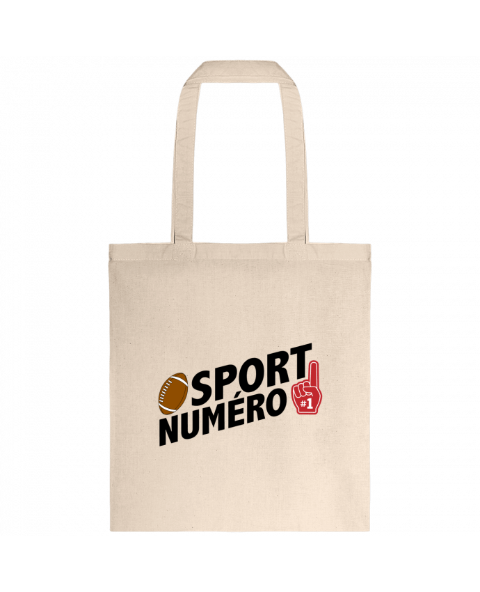 Tote-bag Sport numéro 1 Rugby par tunetoo