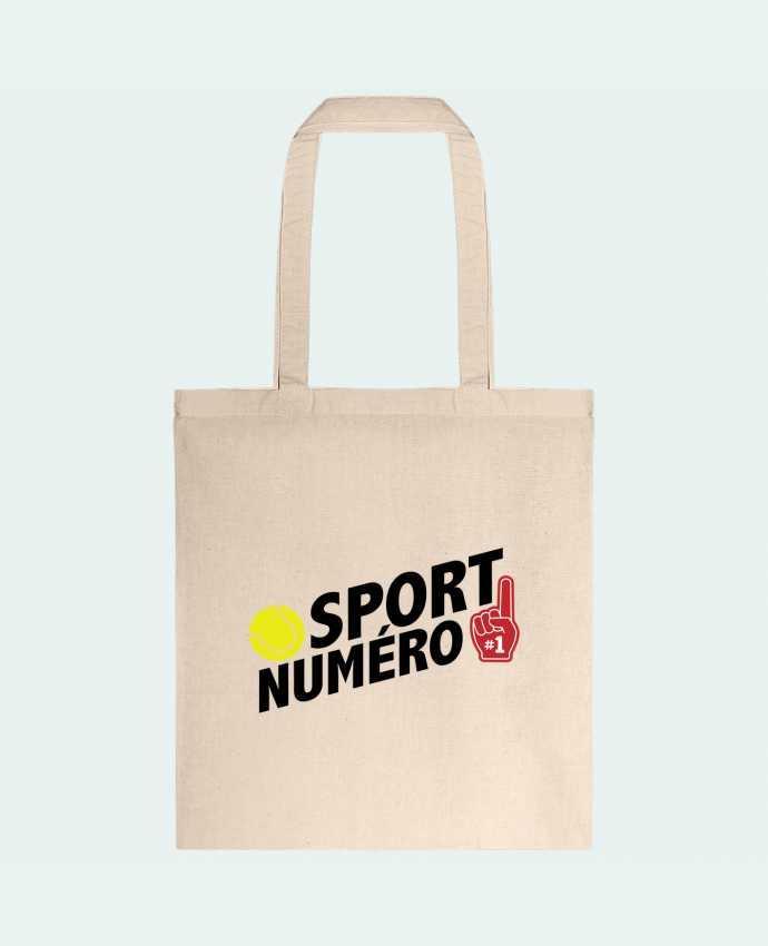 Tote-bag Sport numéro 1 tennis par tunetoo