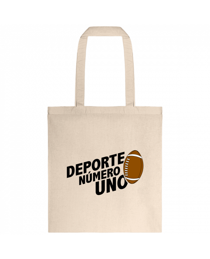 Bolsa de Tela de Algodón Deporte Número Uno Rugby por tunetoo