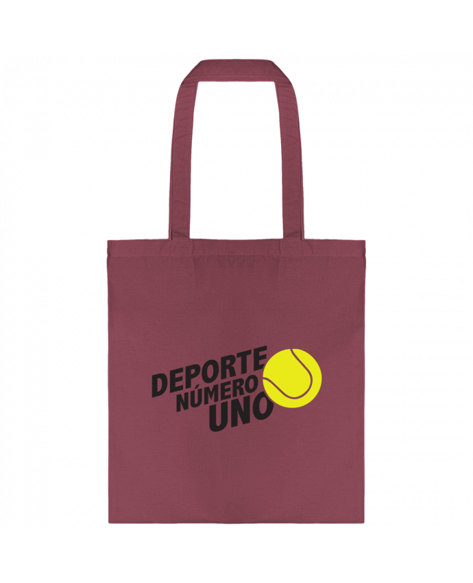 Bolsa de Tela de Algodón Deporte Número Uno Tennis por tunetoo
