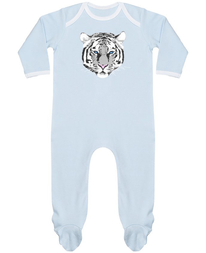 Body Pyjama Bébé Tigre blanc par justsayin