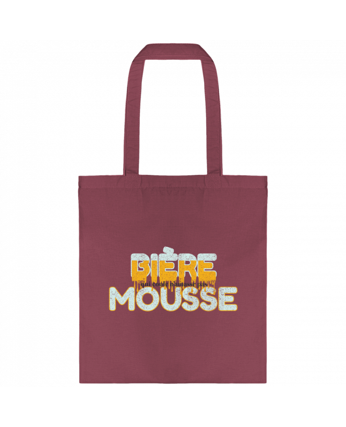 Tote-bag Bière qui coule n'amasse pas mousse par tunetoo