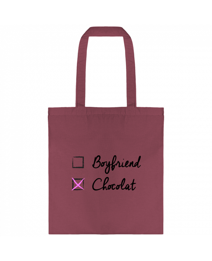 Tote-bag Boyfriend X Chocolat par tunetoo