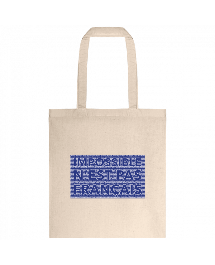 Tote-bag Impossible n'est pas français par tunetoo