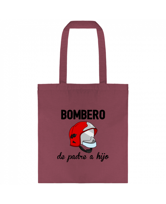 Tote-bag Bombero de padre a hijo par tunetoo