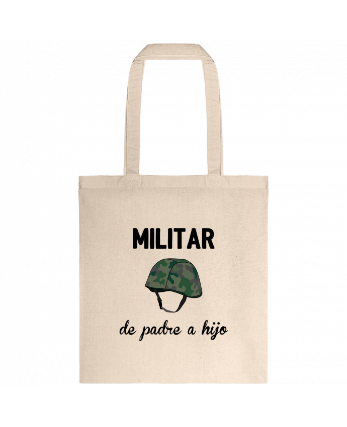 Tote-bag Militar de padre a hijo par tunetoo