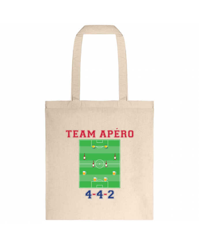 Tote-bag Team apéro football par tunetoo