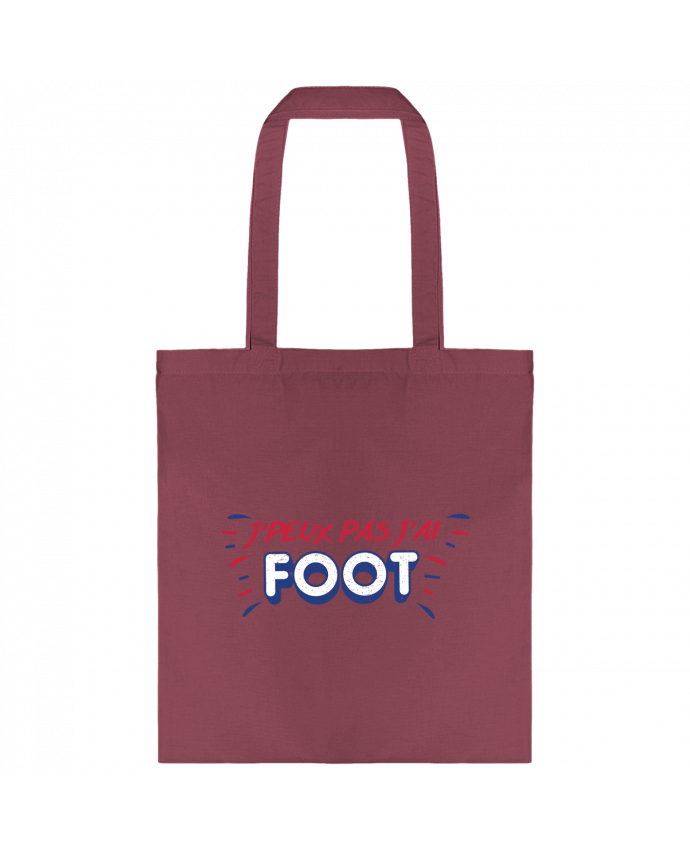 Tote-bag J'peux pas j'ai foot par tunetoo