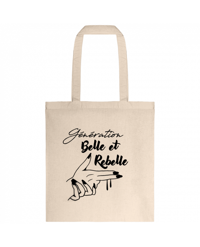 Tote-bag génération belle et rebelle par DesignMe