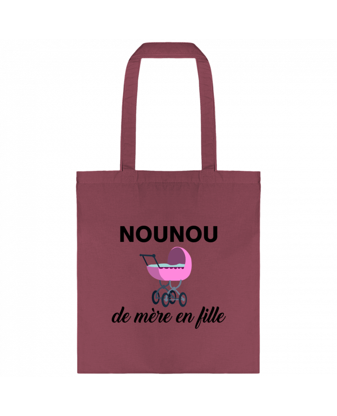 Tote-bag Nounou de mère en fille par tunetoo