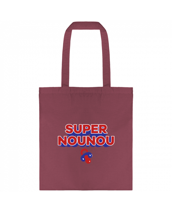 Tote-bag Super nounou par tunetoo