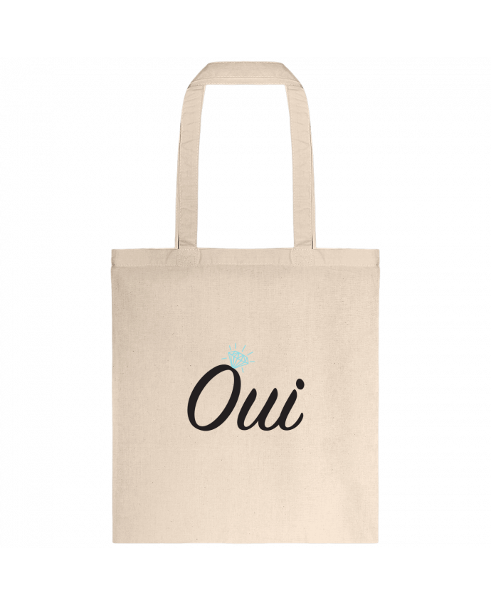 Tote-bag Oui, mariage par tunetoo