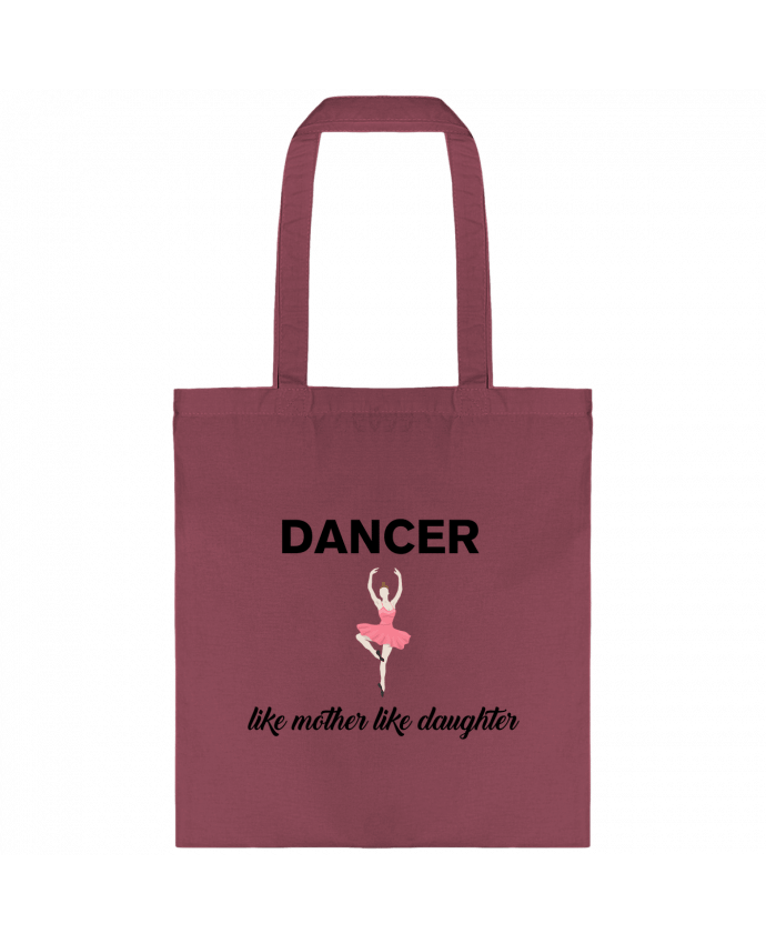 Tote Bag cotton Dancer like mother like daughter by tunetoo