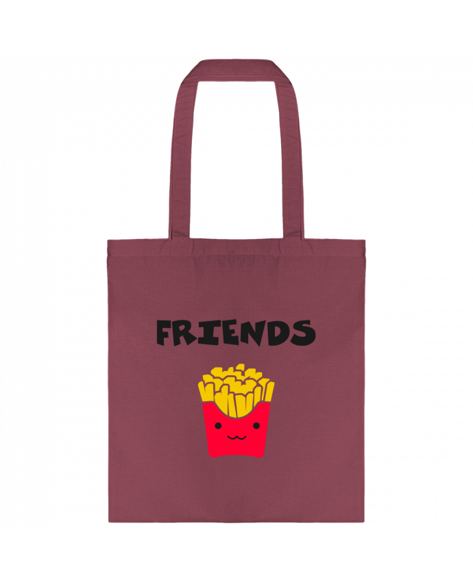 Tote-bag BEST FRIENDS FRIES par tunetoo