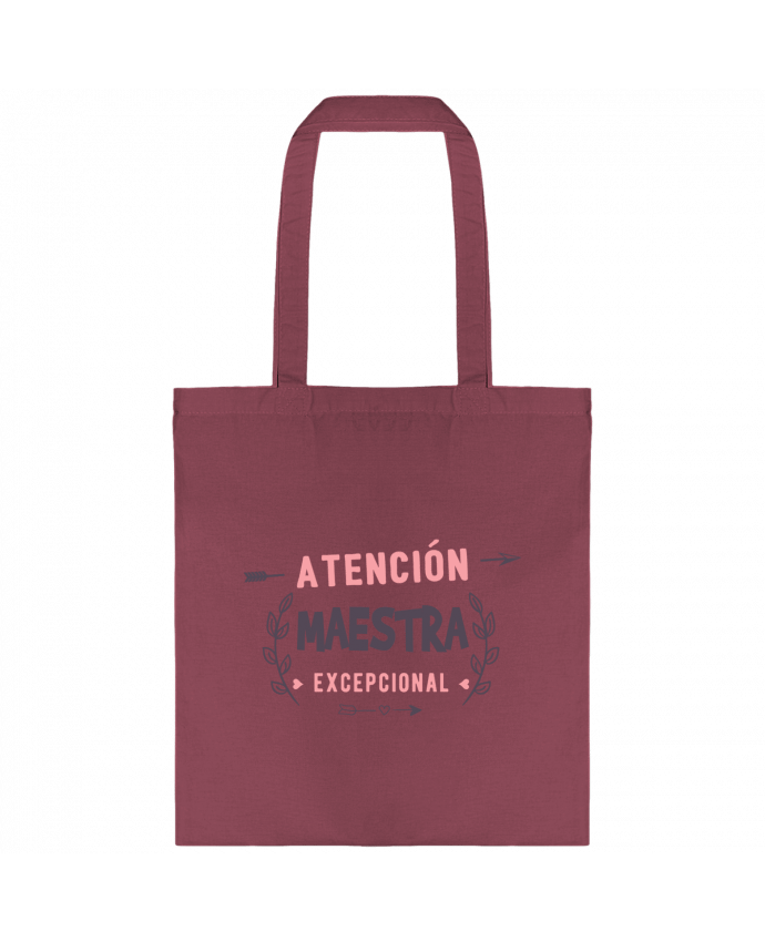 Tote-bag Atención maestra exceptional par tunetoo