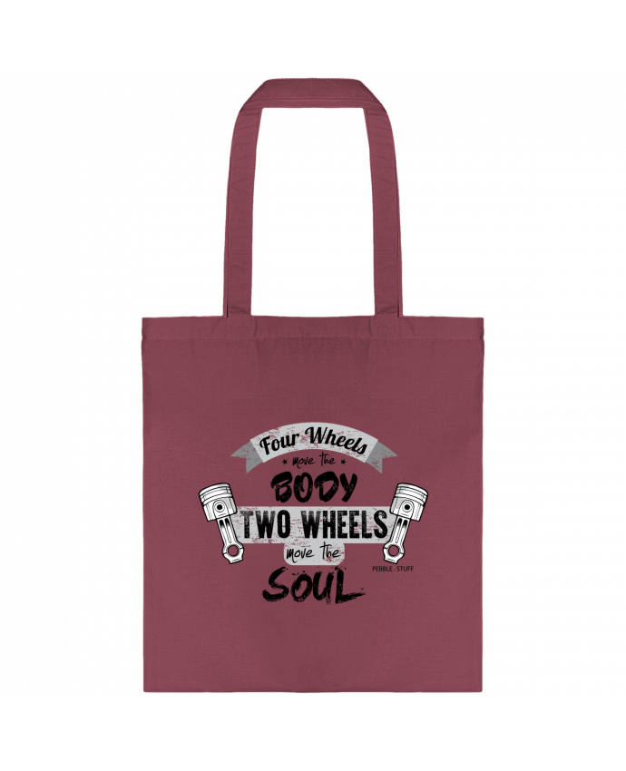 Tote-bag Moto Wheels Life par Original t-shirt