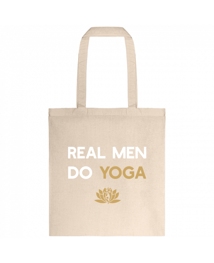 Tote-bag Real men do yoga par Original t-shirt