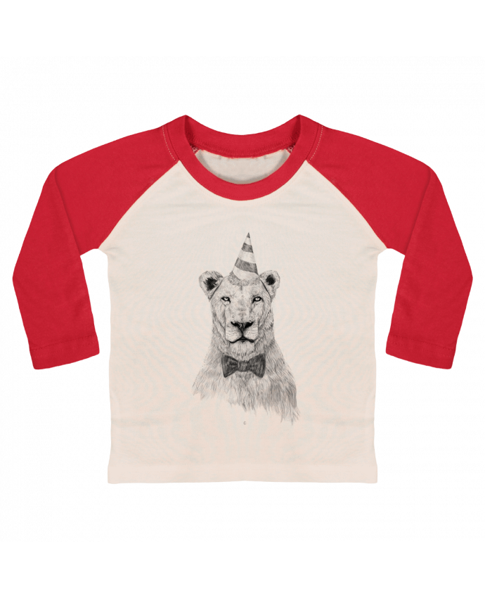 T-shirt baby Baseball long sleeve Get the byty started by Balàzs Solti