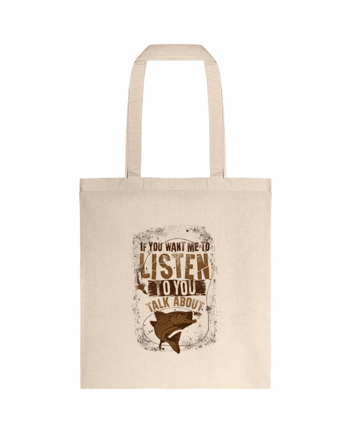 Tote-bag Talk about fishing par Original t-shirt