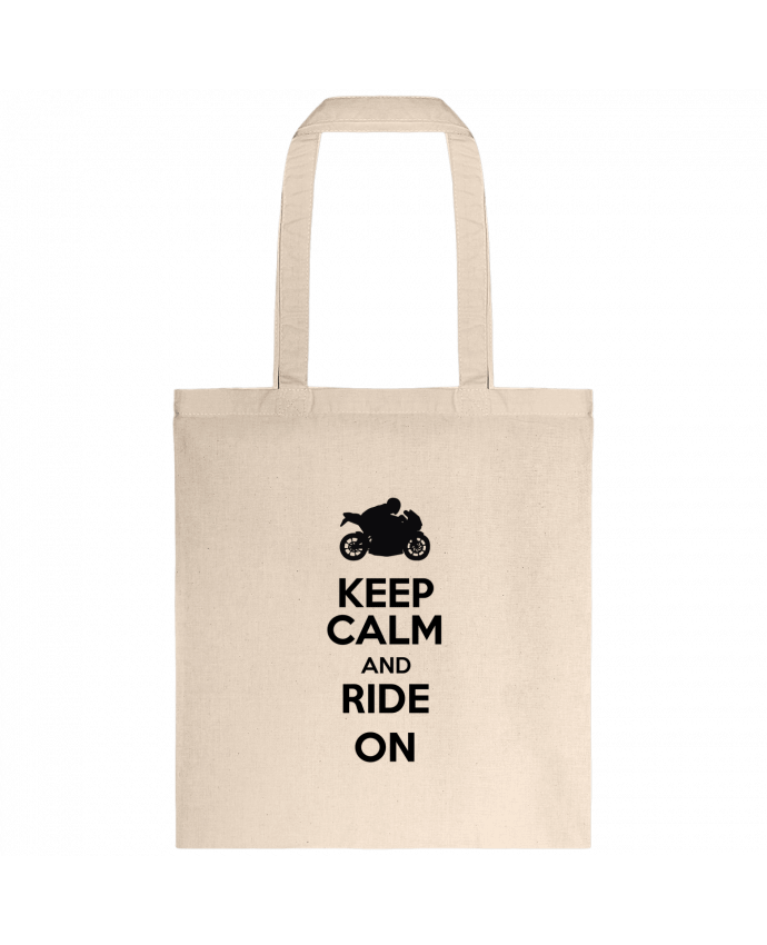 Tote-bag Keep calm Moto par Original t-shirt