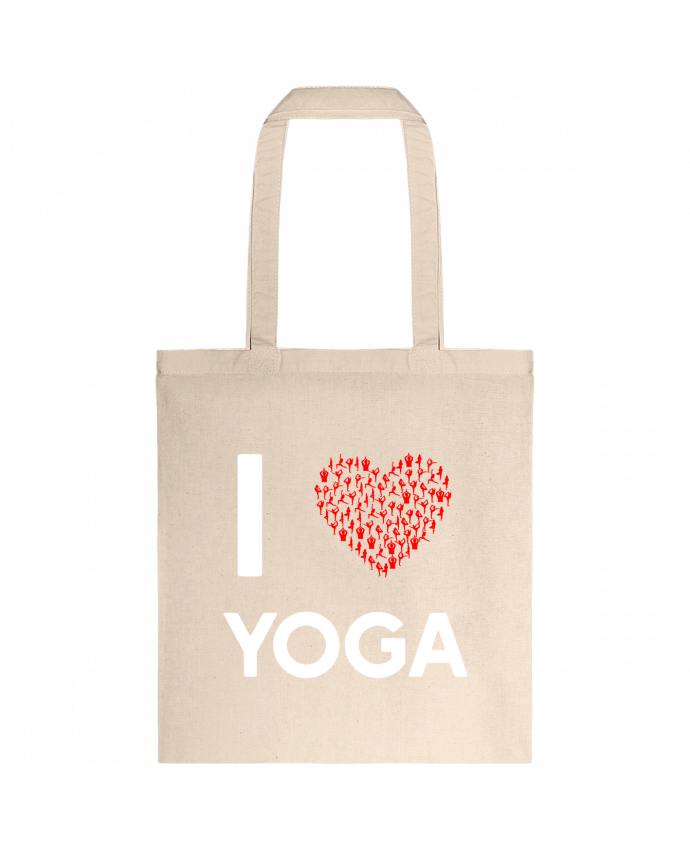 Tote-bag I Love Yoga par Original t-shirt