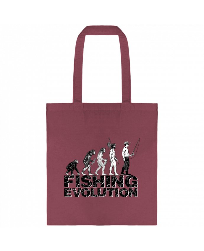 Tote-bag Fishing evolution par Original t-shirt