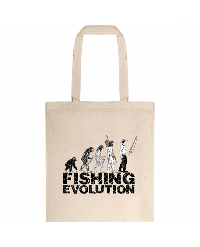 Tote-bag Fishing evolution par Original t-shirt