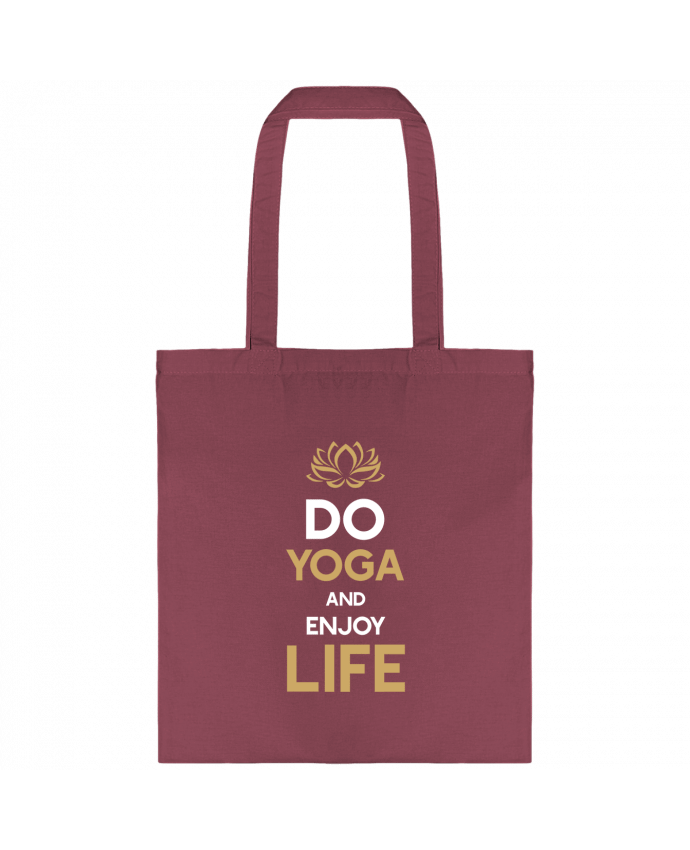 Tote-bag Yoga Enjoy Life par Original t-shirt
